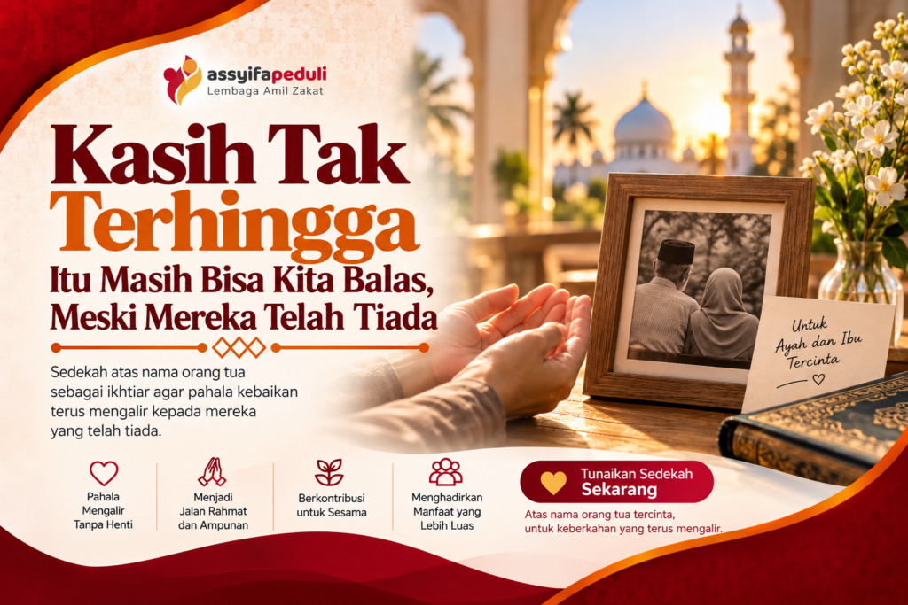 sedekah atas nama orang tua