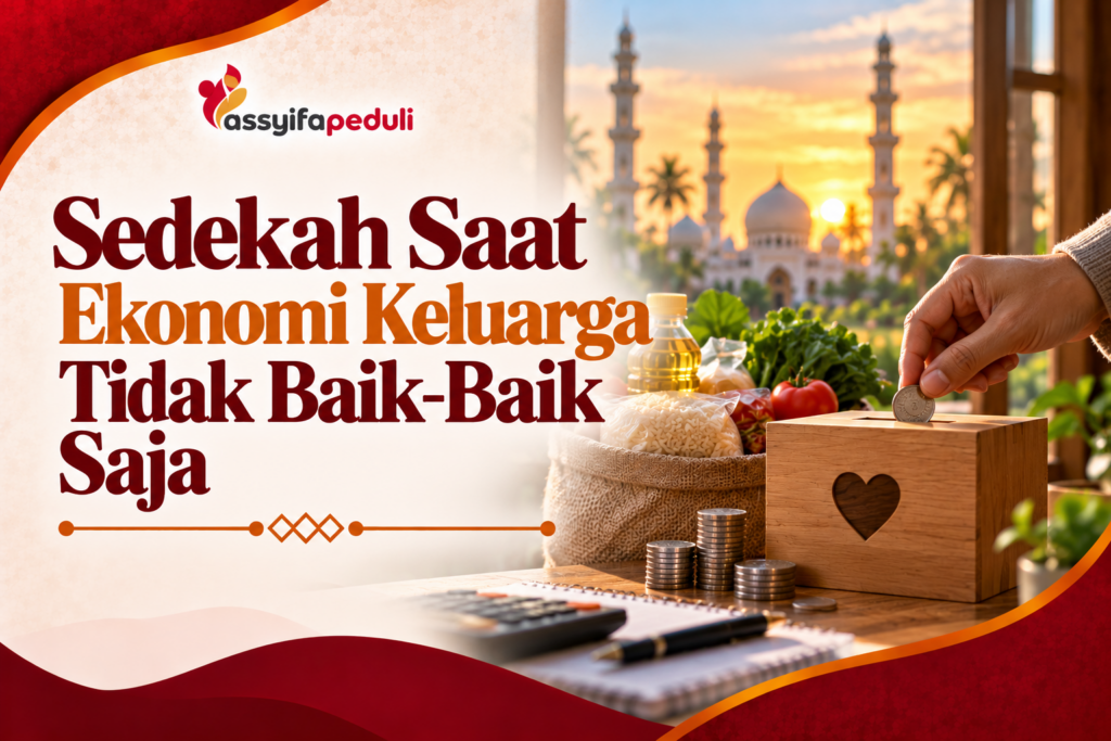 sedekah saat ekonomi keluarga tidak baik-baik saja