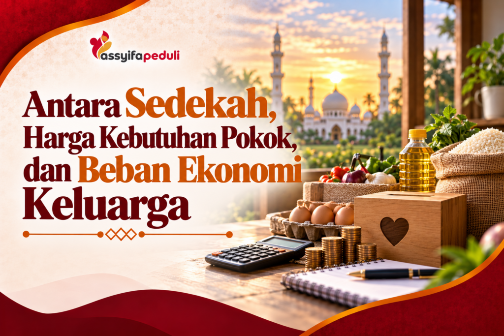 sedekah untuk membantu keluarga