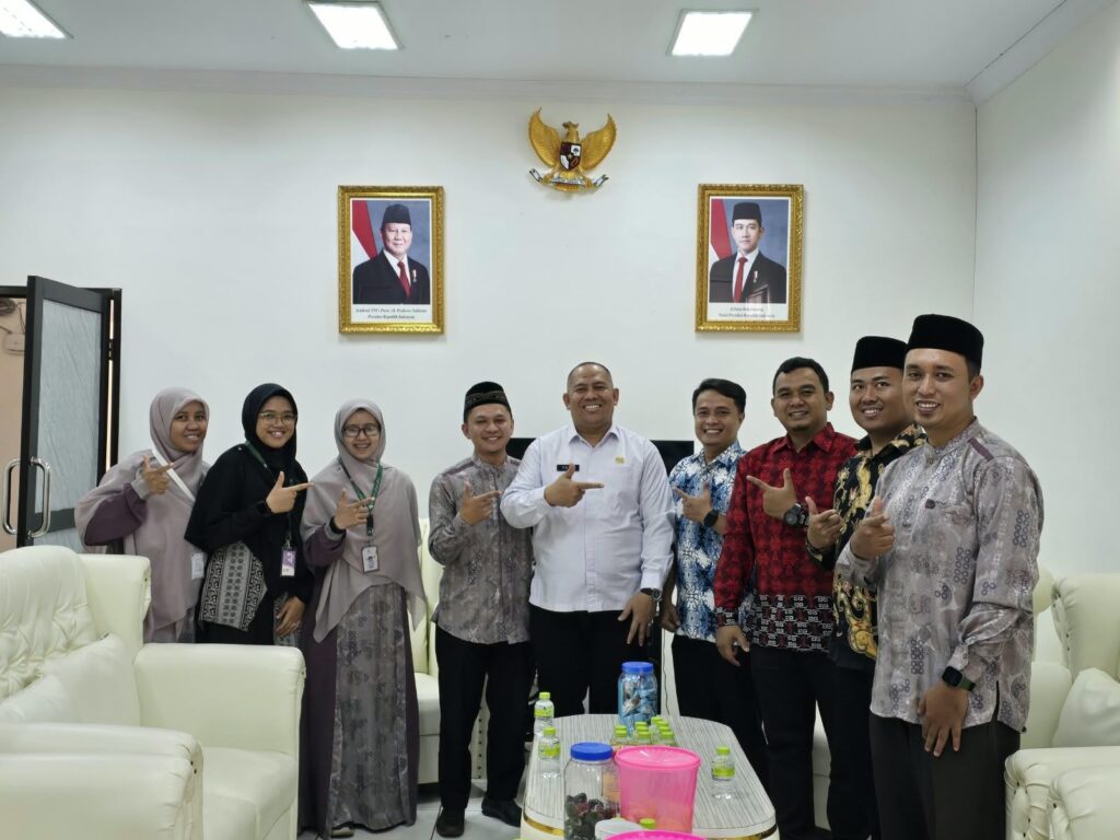 sambut kepala Kemenag Subang yang Baru